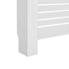 vidaXL Radiator Cover White 172x19x81.5 cm MDF