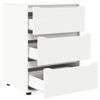 vidaXL Storage Cabinet White 60 x 48 x 81 cm Engineered Wood