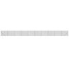 vidaXL Chain Link Fence with Flange Anthracite 2,2x25 m