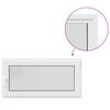 vidaXL Basement Window Internal Colour White RISOR 120 x 55 cm