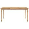 vidaXL Batavia Table 85x85x75 cm Solid Wood Teak
