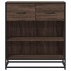 vidaXL Sideboard Brown Oak 68x35x76 cm Engineered Wood