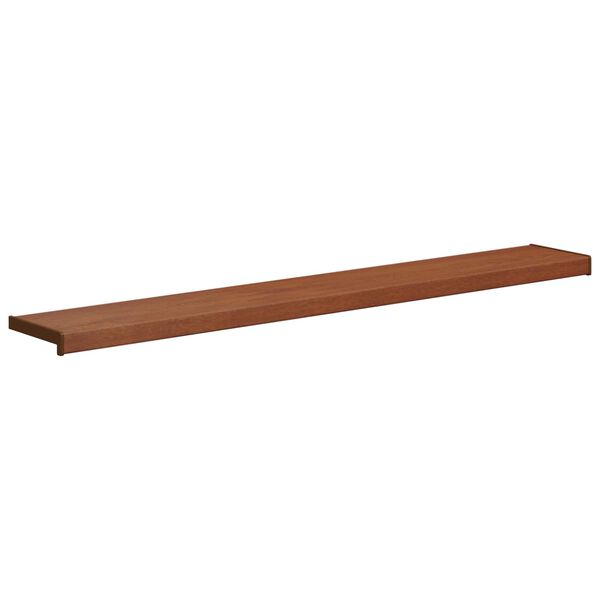 vidaXL Window Sill Brown Wood 160 x 25 x 4.5 cm PVC