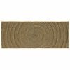 vidaXL Area Rug Black 80 x 200 cm Jute