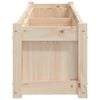 vidaXL Garden Planter 150x31x31 cm Solid Wood Pine