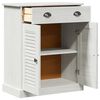 vidaXL Bathroom Cabinet VIGO White and Antique White 68 x 34 x 80 cm