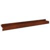 vidaXL Lawn Edging 30 pcs 100 x 10 x 8 cm Steel Rusty