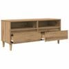 vidaXL TV Cabinet Artisan Oak 100 x 34.5 x 44.5 cm Engineered Wood