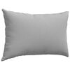 vidaXL Sofa Pillows 2 pcs Grey 60 x 40 cm Fabric