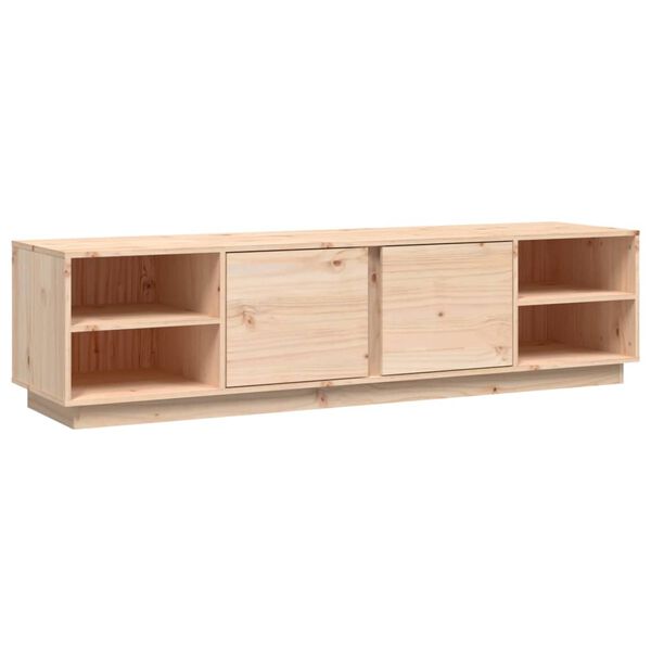 vidaXL TV Cabinet 156x40x40 cm Solid Wood Pine
