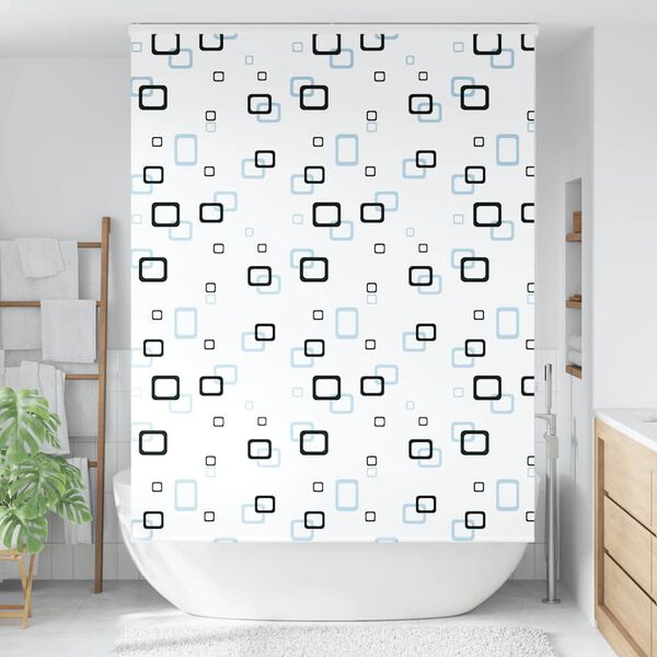 vidaXL Shower Roller Blind with Cassette 150x240 cm Fabric Width 146 cm