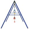 vidaXL Outdoor Swing Set with Swings. Trapeze. Disc Swing