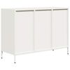 vidaXL Sideboard&nbsp;White 101.5x39x73.5 cm Cold-rolled Steel