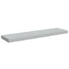 vidaXL Floating Wall Shelves 4 pcs Concrete Grey 90x23.5x3.8 cm MDF