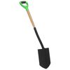 vidaXL Garden Point Shovel D Grip Steel and Hardwood