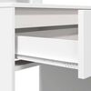 vidaXL Bedroom Dressing Tables with Drawer White 80 x 39.6 x 135 cm