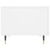 vidaXL Coffee Table White 50x50x40 cm Engineered Wood