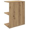 vidaXL Bedside Tables 2 pcs Artisan Oak 46.5x29x61 cm Engineered Wood