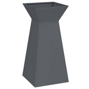 vidaXL Pillar Planter Anthracite 35 x 35 x 73 cm