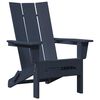 vidaXL Garden Lounge Furniture 3 pcs Navy 38 x 38 x 46cm Plastic