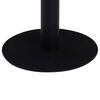 vidaXL Bistro Table Dark Brown 50 cm MDF
