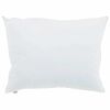 vidaXL Pillow with Pillow 2 pcs White 50 x 75 cm Cotton