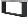 vidaXL Highboard Concrete Grey 34.5x34x180 cm Engineered Wood