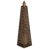 Luxform Lighting LED Battery Light Pyramid 60 cm Copper