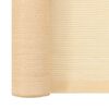 vidaXL Privacy Net HDPE 1.5x25 m Beige