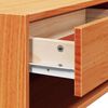 vidaXL Bedside Table 2 pcs Wax Brown 50 x 32.5 x 24 cm Solid pine wood