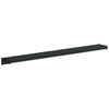vidaXL Window Sill Anthracite with Wood Grain 100 x 15 x 4.5 cm PVC