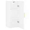 vidaXL Wall Mounted Cabinet White 34.5x34x90 cm
