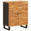 vidaXL Storage Sideboard 60 x 33 x 75 cm Solid Mango Wood Brown