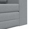 vidaXL Sofa Bed Light grey 148 x 71 x 83 cm Fabric