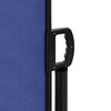 vidaXL Retractable Side Awning Blue 120x600 cm