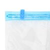 vidaXL Storage Bags 50 pcs Transparent and Blue 70 x 50 cm