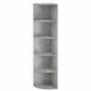 vidaXL Corner Shelf 5-Tier 41.5 x 41.5 x 178 cm Engineered Wood