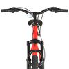 vidaXL Mountain Bike 21 Speed 29 inch Wheel 53 cm Frame Red