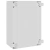 vidaXL Control Cabinet Grey 42 x 19.5 x 50 cm ABS Plastic