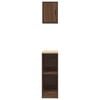 vidaXL Garage Cabinets 2 pcs Brown Oak Engineered Wood