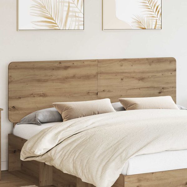 vidaXL Headboard Artisan Oak 200 cm Engineered wood