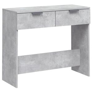 vidaXL Console Table Concrete Grey 90x36x75 cm Engineered Wood