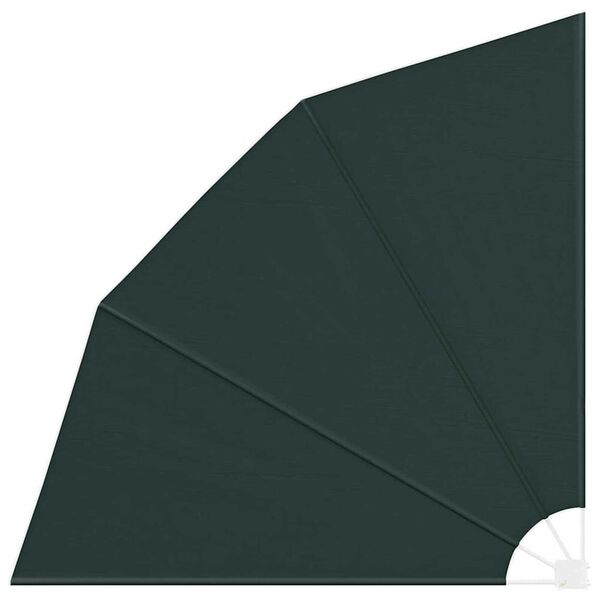 vidaXL Balcony Privacy Screen Dark green 210 x 210 cm Fabric