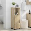 vidaXL Bathroom Cabinet with Storage Sonoma Oak 30 x 35 x 95 cm