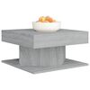 vidaXL Coffee Table Grey Sonoma 57x57x30 cm Engineered Wood