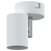 vidaXL Ceiling Spotlight with Spotlights White 6.5 x 6 x 11.5 cm Metal