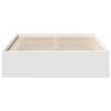 vidaXL Bed Frame without Mattress White 160x200 cm