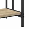 vidaXL Cloth Rack Sonoma Oak 60 x 30 x 100.5 cm Engineered wood