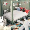 vidaXL 3 Piece Kids Duvets Set White 100x135 cm/40x60 cm
