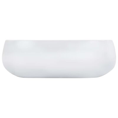 vidaXL Wash Basin 44.5x39.5x14.5 cm Ceramic White
